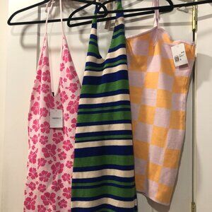 Summer Fun Bundle - 3 NEW Halter Dresses